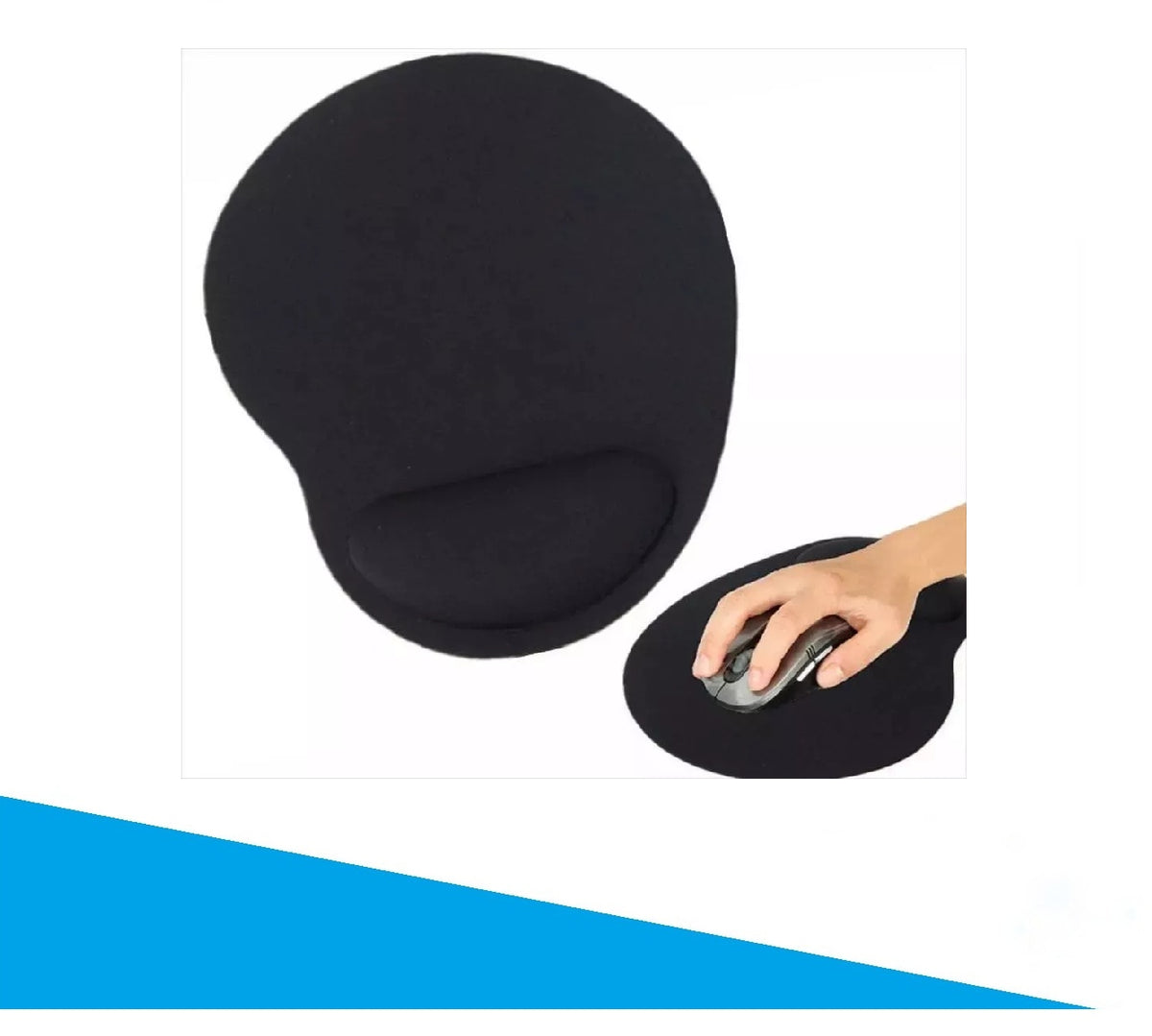 Combo Ergonómico de Gel - Pad Mouse + Reposamuñecas para Teclado
