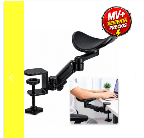 Reposabrazos Ajustable Giratorio 360°